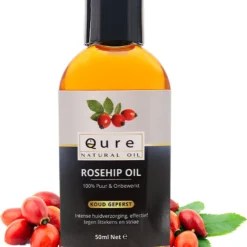 Rozenbottelolie 50ml| 100% Puur & Onbewerkt | Rosehip Oil Voor Huid, Haar En Lichaam