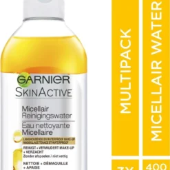 Garnier SkinActive Micellair Reinigingswater - 3 X 400 Ml - Voordeelverpakking -Goedkope Gezicht Zoet Winkel 1040x1200