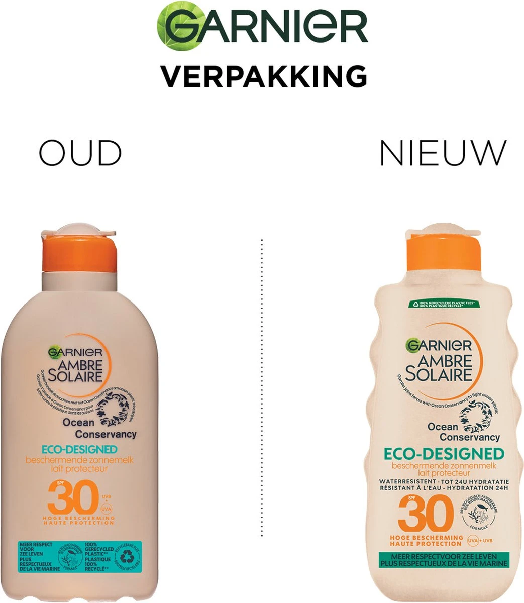Garnier Ambre Solaire Waterresistente Zonnebrand Crème SPF 30 - 200 Ml 4 Garnier Ambre Solaire Waterresistente Zonnebrand Crème SPF 30 - 200 Ml - Afbeelding 4