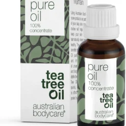 Australian Bodycare Pure Tea Tree Olie 30 Ml - 100% Puur Natuurlijke Tea Tree Olie Uit Australië Tegen Huidproblemen - Houdt De Goede Flora Op De Huid In Balans - Effectief Bij Jeugdpuistjes En Pukkeltjes