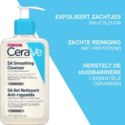 CeraVe - SA Smoothing Cleanser - Reinigingsgel - Droge Tot Ruwe Huid - 473 Ml -Goedkope Gezicht Zoet Winkel 1082x1200 3