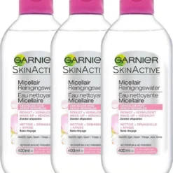 Garnier SkinActive Micellair Reinigingswater Voor De Gevoelige Huid - 3 X 400ml