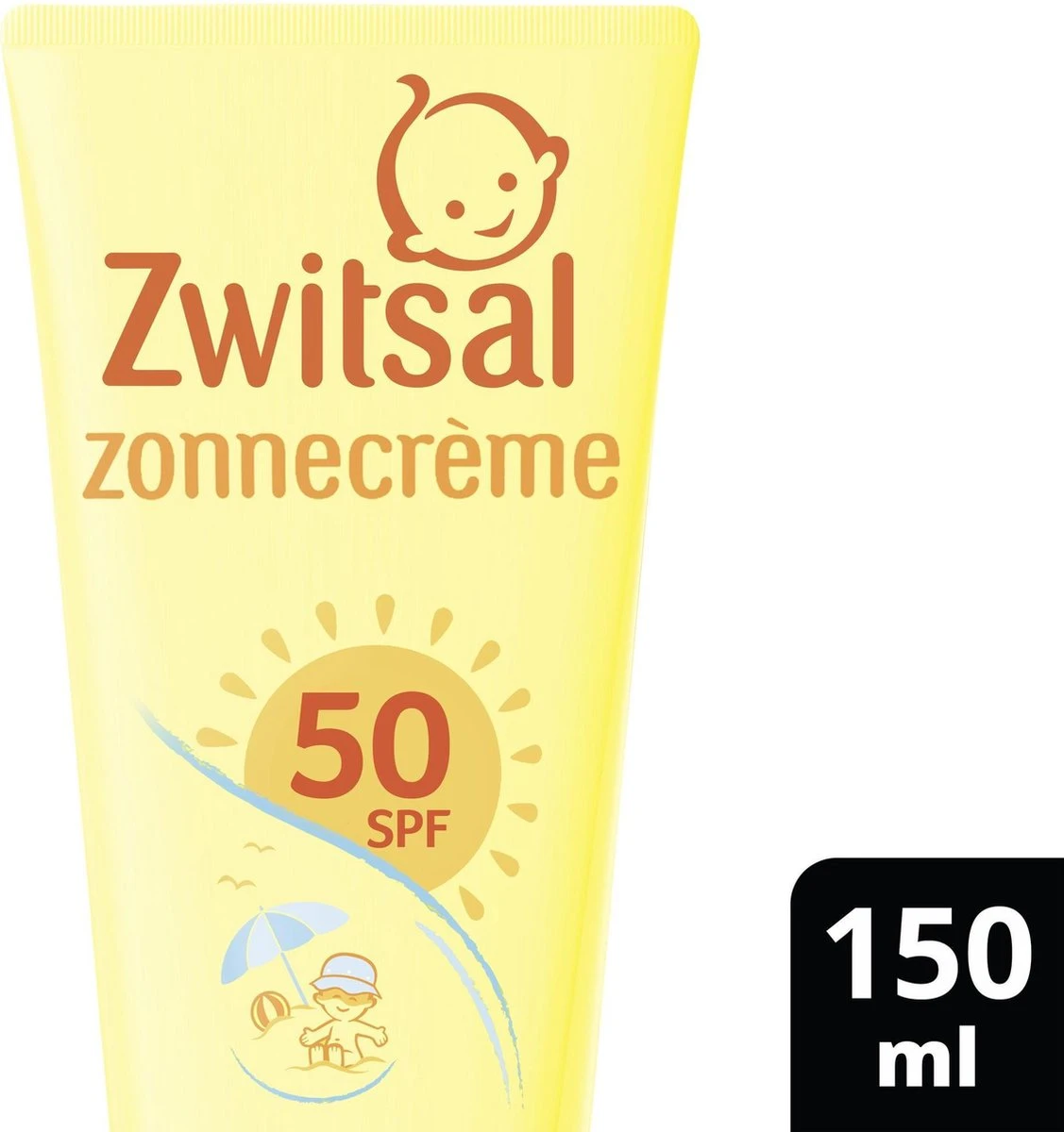 Zwitsal SPF 50+ Zonnecreme - 150 Ml 1 Zwitsal SPF 50+ Zonnecreme - 150 Ml