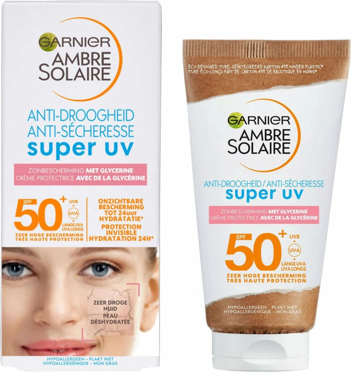 Garnier Ambre Solaire Sensitive Expert+ Gezichtscrème SPF50 - 50 Ml - Zonnebrand Met Hoge Bescherming 3 Garnier Ambre Solaire Sensitive Expert+ Gezichtscrème SPF50 - 50 Ml - Zonnebrand Met Hoge Bescherming - Afbeelding 3