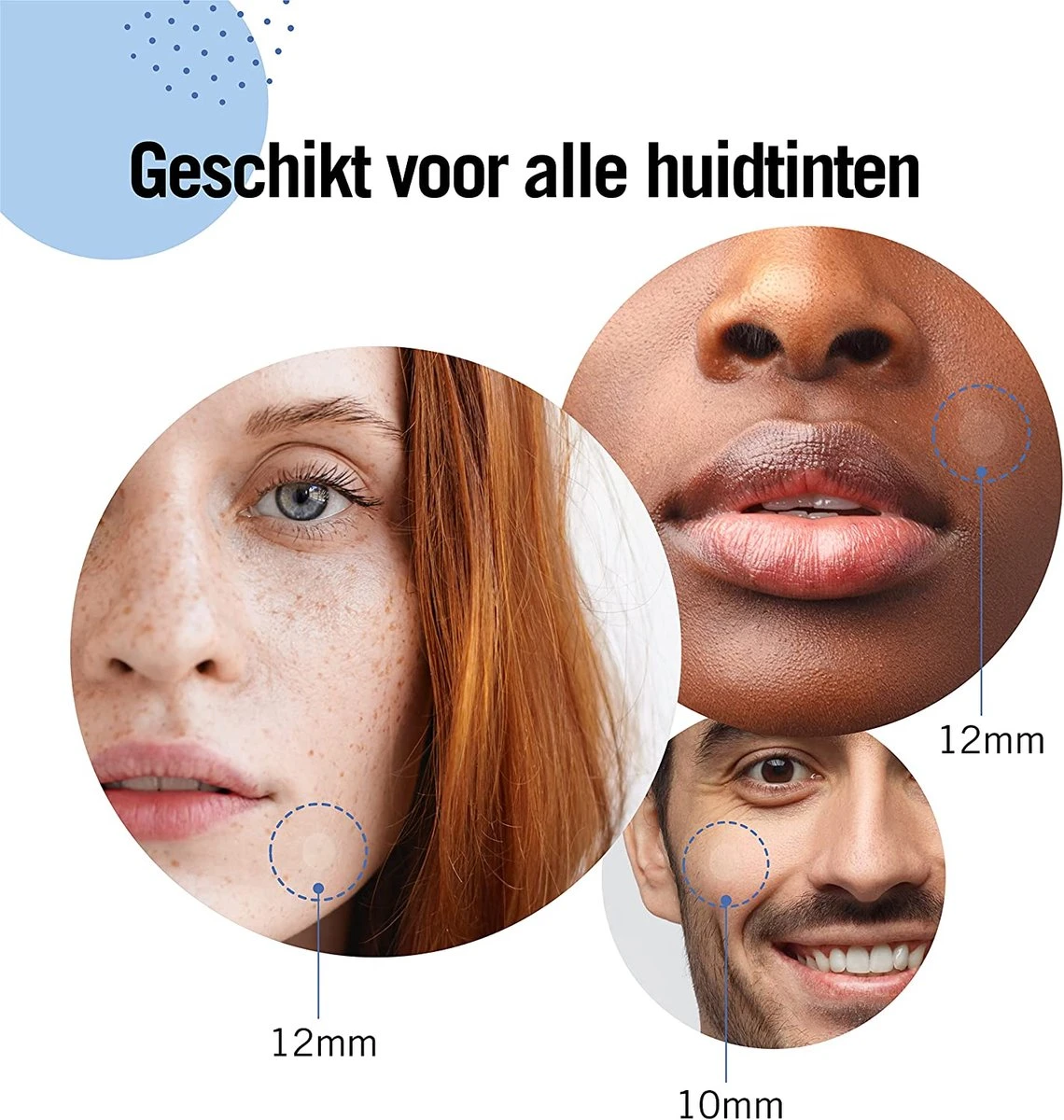 Kascin Puisten Patch Met Hydrocolloide - Acne Pleisters, Pimple Patch - Made In Korea, 39 Stuks, Pleister In Twee Maten: Diameter Van 24 X 12 Mm En 15 X 10 Mm | Puistjes Pleisters 6 Kascin Puisten Patch Met Hydrocolloide - Acne Pleisters, Pimple Patch - Made In Korea, 39 Stuks, Pleister In Twee Maten: Diameter Van 24 X 12 Mm En 15 X 10 Mm | Puistjes Pleisters - Afbeelding 6