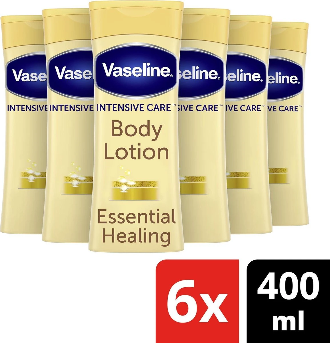 Vaseline® Vaseline Bodylotion Essential Healing - 6 X 400 Ml - Voordeelverpakking 3 Vaseline® Vaseline Bodylotion Essential Healing - 6 X 400 Ml - Voordeelverpakking - Afbeelding 3