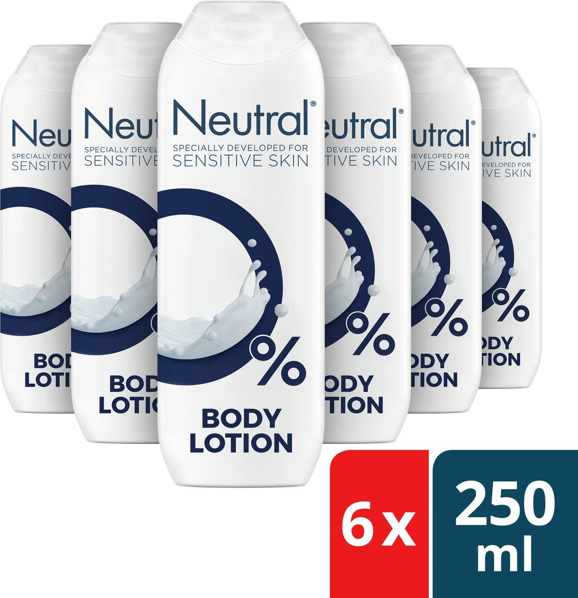 Neutral 0% Bodylotion Parfumvrij - 6 X 250 Ml 3 Neutral 0% Bodylotion Parfumvrij - 6 X 250 Ml - Afbeelding 3