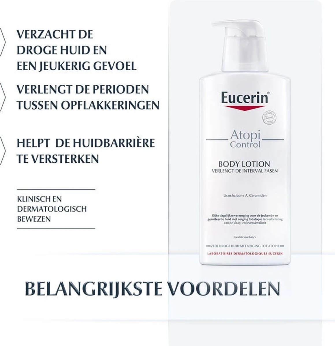 Eucerin AtopiControl Body Care Lotion 12% Omega - Bodylotion - 400 Ml 7 Eucerin AtopiControl Body Care Lotion 12% Omega - Bodylotion - 400 Ml - Afbeelding 7