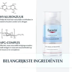 Eucerin DermatoCLEAN Oogmake-up Remover - 125 Ml - Gezichtsreinigingsmiddel -Goedkope Gezicht Zoet Winkel 1160x1200 10