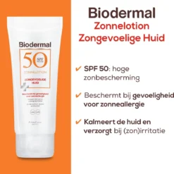 Biodermal Zonnelotion Gevoelige Huid - Zonnebrand Voor De Gevoelige Huid - Spf 50 - 100 Ml - Ook Geschikt Voor Kinderen 13 Biodermal Zonnelotion Gevoelige Huid - Zonnebrand Voor De Gevoelige Huid - Spf 50 - 100 Ml - Ook Geschikt Voor Kinderen -Goedkope Gezicht Zoet Winkel 1160x1200 7