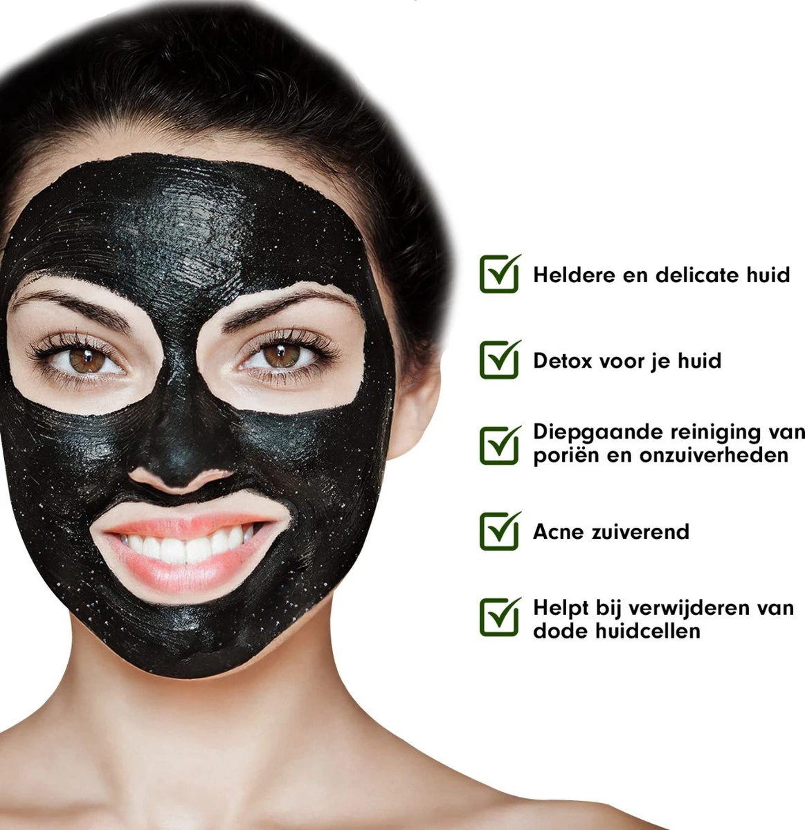 Aichun Beauty The Dead Sea Mud Peel Off Mask - Tegen Mee-Eters En Verstopte Poriën - Acne - Natuurlijk Product - 120ML 10 Aichun Beauty The Dead Sea Mud Peel Off Mask - Tegen Mee-Eters En Verstopte Poriën - Acne - Natuurlijk Product - 120ML - Afbeelding 10