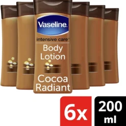 Vaseline® Vaseline Cocoa Bodylotion - 6 X 200 Ml