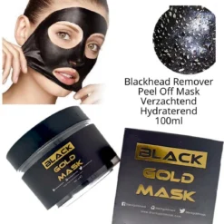 Black Gold Peel Off Masker - Gezichtsmasker - Blackhead Remover Mask 100ML - Tegen Mee Eters En Acne -Goedkope Gezicht Zoet Winkel 1170x1200 1
