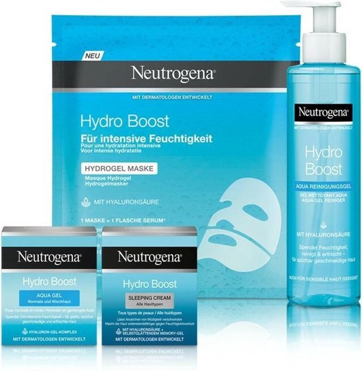 Neutrogena Hydro Boost Aqua Reinigingsgel 200 Ml 4 Neutrogena Hydro Boost Aqua Reinigingsgel 200 Ml - Afbeelding 4