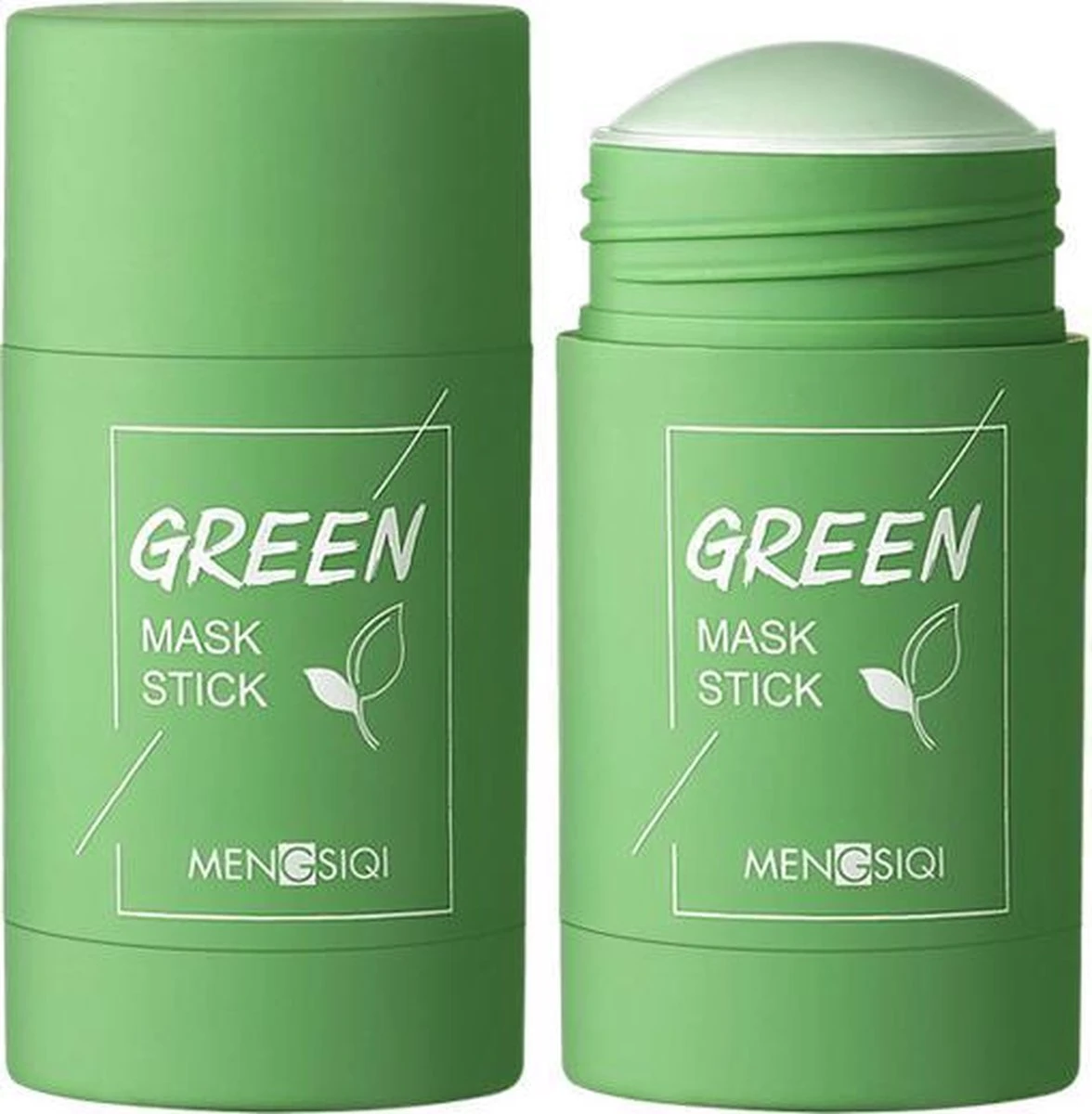 MENGSIQI - Green Mask Stick - Huidverzorging - Gezichtsmasker - Kleimasker - Mee Eters & Acne Verwijderen - Acne Verzorging - Vette Huid - Mee-eter Verwijderaar - Poriën Reiniger -Blackhead - Unisex - Verzachtend -Verkoelend - Dermatologisch Getest 8 MENGSIQI - Green Mask Stick - Huidverzorging - Gezichtsmasker - Kleimasker - Mee Eters & Acne Verwijderen - Acne Verzorging - Vette Huid - Mee-eter Verwijderaar - Poriën Reiniger -Blackhead - Unisex - Verzachtend -Verkoelend - Dermatologisch Getest - Afbeelding 8