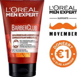 L’Oréal Paris Men Expert Barber Club Exfoliërende Baard & Gezichtsscrub - 100 Ml 12 L’Oréal Paris Men Expert Barber Club Exfoliërende Baard & Gezichtsscrub - 100 Ml -Goedkope Gezicht Zoet Winkel 1185x1200 1