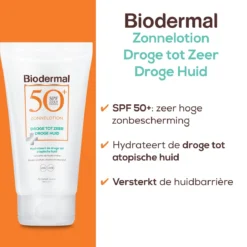 Biodermal Zonnelotion Droge Huid - Zonnebrand Voor De Droge Huid - Spf50+ 150ml - Ook Geschikt Voor Kinderen 11 Biodermal Zonnelotion Droge Huid - Zonnebrand Voor De Droge Huid - Spf50+ 150ml - Ook Geschikt Voor Kinderen -Goedkope Gezicht Zoet Winkel 1187x1200 2