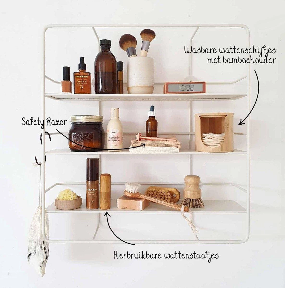 Wasbare Wattenschijfjes 10 Bamboe Wattenschijfjes - Herbruikbare Wattenschijfjes - Make Up Pads Zoogcompressen Zero Waste 5 Wasbare Wattenschijfjes 10 Bamboe Wattenschijfjes - Herbruikbare Wattenschijfjes - Make Up Pads Zoogcompressen Zero Waste - Afbeelding 5