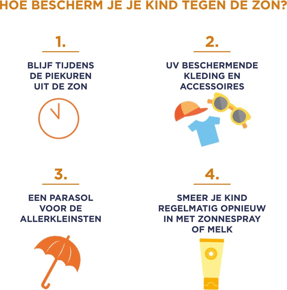 Garnier Ambre Solaire Kids Zonnebrandspray SPF 50+ - Zonnebrand Voor De Kinderhuid - 200 Ml 3 Garnier Ambre Solaire Kids Zonnebrandspray SPF 50+ - Zonnebrand Voor De Kinderhuid - 200 Ml - Afbeelding 3