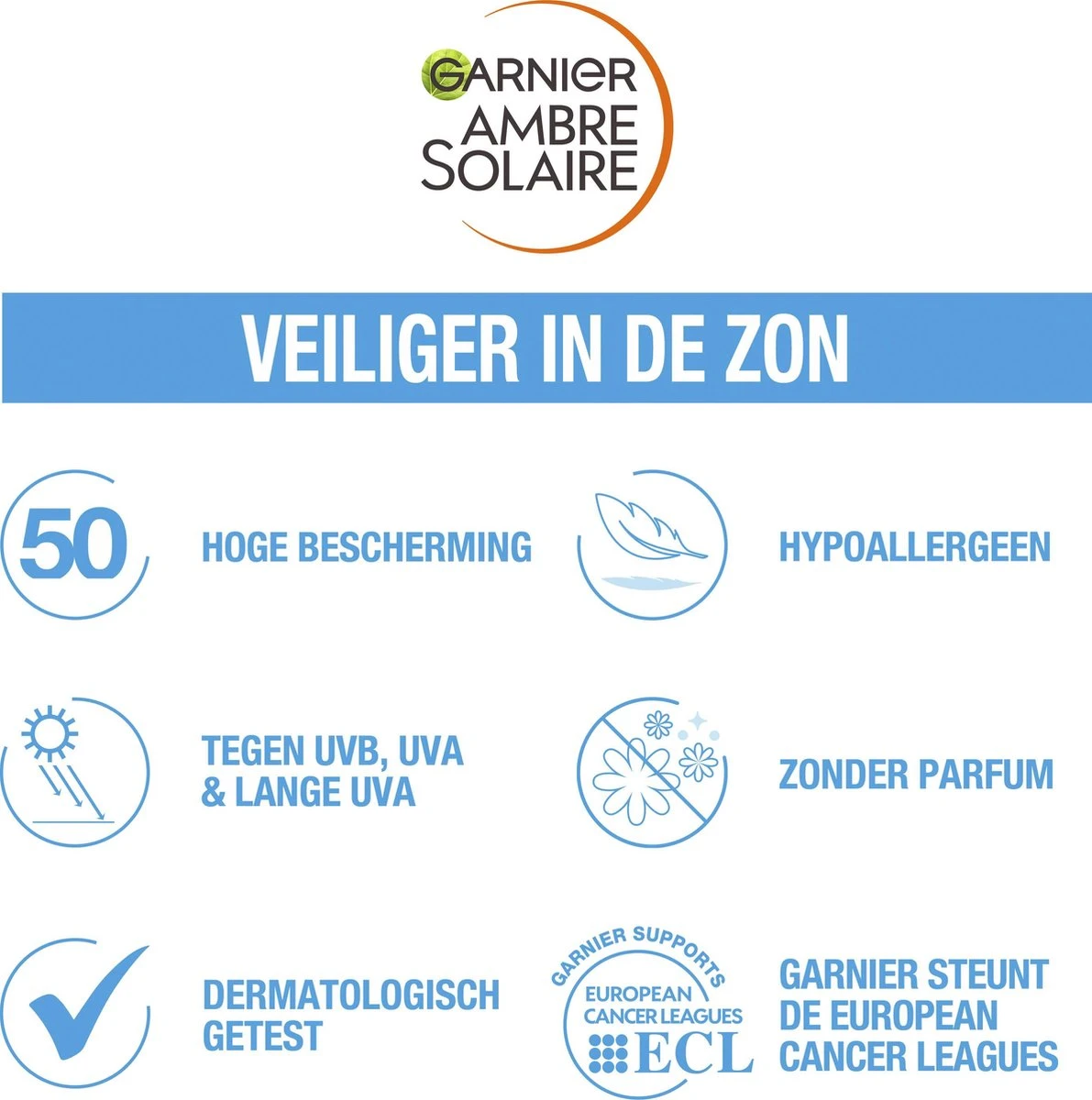 Garnier Ambre Solaire Sensitive Expert+ Zonnebrand - SPF 50+ - 40 Ml 15 Garnier Ambre Solaire Sensitive Expert+ Zonnebrand - SPF 50+ - 40 Ml - Afbeelding 15