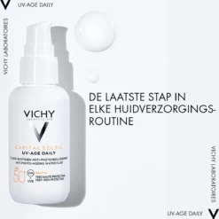 Vichy Capital Soleil UV-Age - Dagelijkse Zonnebrand Voor Het Gezicht - SPF50+ Getint - 40ml 21 Vichy Capital Soleil UV-Age - Dagelijkse Zonnebrand Voor Het Gezicht - SPF50+ Getint - 40ml -Goedkope Gezicht Zoet Winkel 1192x1200 2