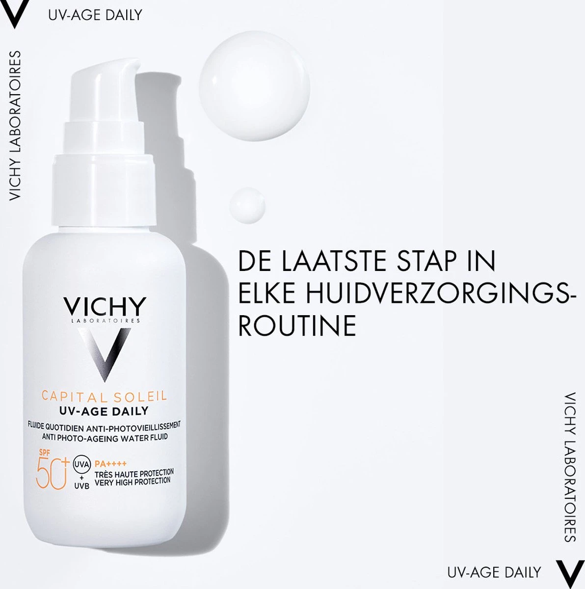 Vichy Capital Soleil UV-Age - Dagelijkse Zonnebrand Voor Het Gezicht - SPF50+ Getint - 40ml 2 Vichy Capital Soleil UV-Age - Dagelijkse Zonnebrand Voor Het Gezicht - SPF50+ Getint - 40ml - Afbeelding 2