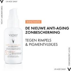 Vichy Capital Soleil UV-Age - Dagelijkse Zonnebrand Voor Het Gezicht - SPF50+ Getint - 40ml 32 Vichy Capital Soleil UV-Age - Dagelijkse Zonnebrand Voor Het Gezicht - SPF50+ Getint - 40ml -Goedkope Gezicht Zoet Winkel 1192x1200 4