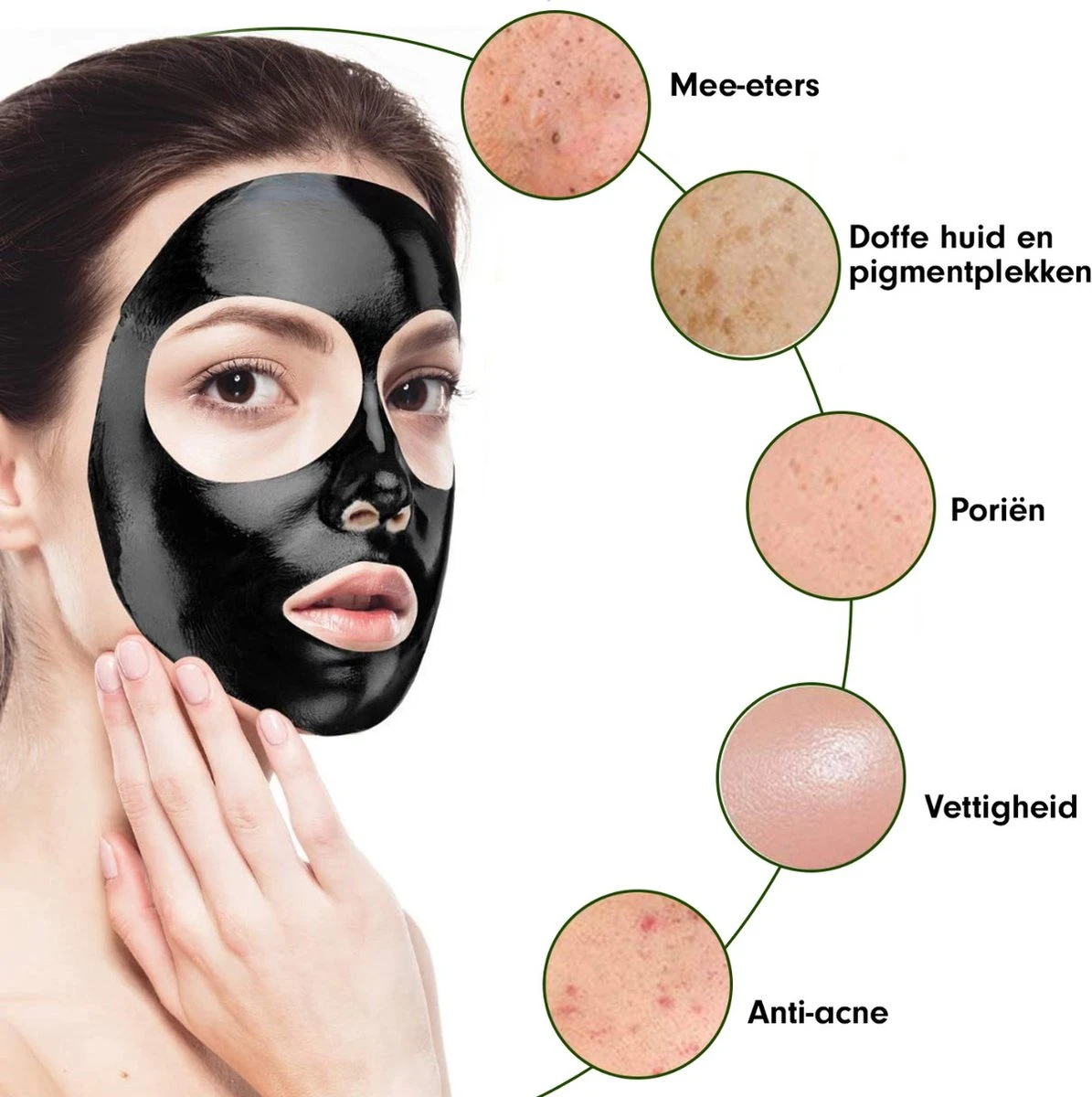 Aichun Beauty The Dead Sea Mud Peel Off Mask - Tegen Mee-Eters En Verstopte Poriën - Acne - Natuurlijk Product - 120ML 8 Aichun Beauty The Dead Sea Mud Peel Off Mask - Tegen Mee-Eters En Verstopte Poriën - Acne - Natuurlijk Product - 120ML - Afbeelding 8