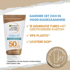 Garnier Ambre Solaire Anti-Age Super UV Zonnebrand - SPF50 17 Garnier Ambre Solaire Anti-Age Super UV Zonnebrand - SPF50 -Goedkope Gezicht Zoet Winkel 1199x1200 4