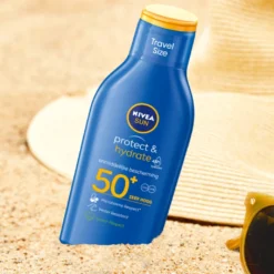 NIVEA SUN Protect & Hydrate Zonnemelk Travelsize SPF50+ - 100ML 5 NIVEA SUN Protect & Hydrate Zonnemelk Travelsize SPF50+ - 100ML -Goedkope Gezicht Zoet Winkel 1200x1027