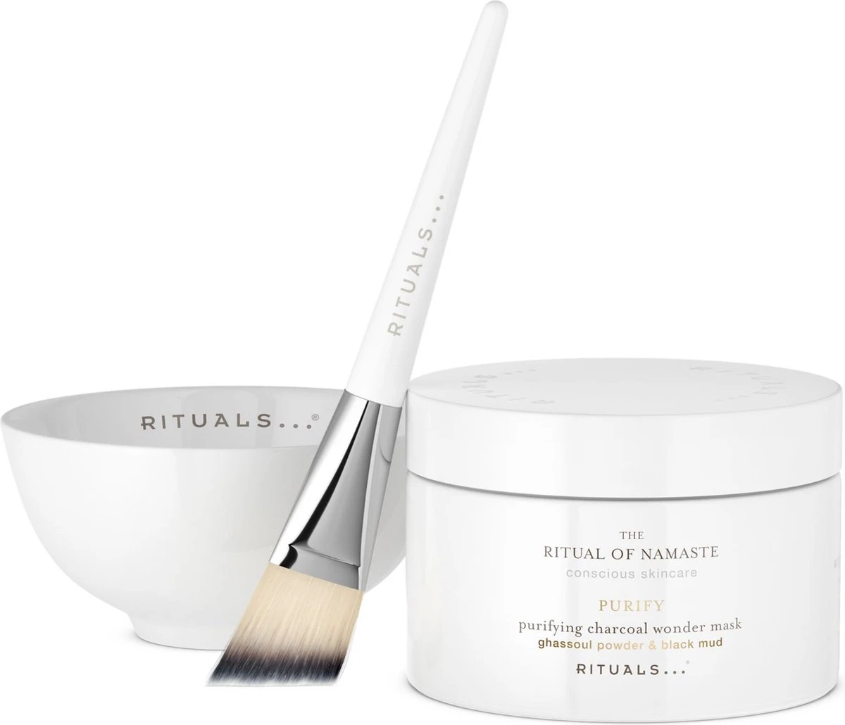 RITUALS The Ritual Of Namaste Purifying Charcoal Wonder Mask - 70 G 1 RITUALS The Ritual Of Namaste Purifying Charcoal Wonder Mask - 70 G