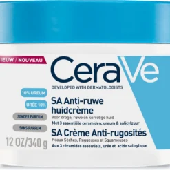 CeraVe - SA Smoothing Cream - Bodycréme - Droge En Ruwe Huid - 340 G
