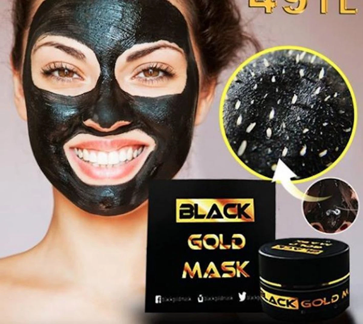 Gezichtsmasker - Blackhead Remover - Peel Off Masker - Mee Eter Verwijderaar 100ml 5 Gezichtsmasker - Blackhead Remover - Peel Off Masker - Mee Eter Verwijderaar 100ml - Afbeelding 5