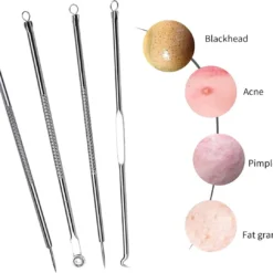 Lashes & Beauty By Patricia Mee-eters Verwijderen - Blackhead Remover - Puistjes - Professionele Kit - 4 Luxe Puisten Lepels - Mee Eter Lepel - Acne Set - Rose -Goedkope Gezicht Zoet Winkel 1200x1076 2