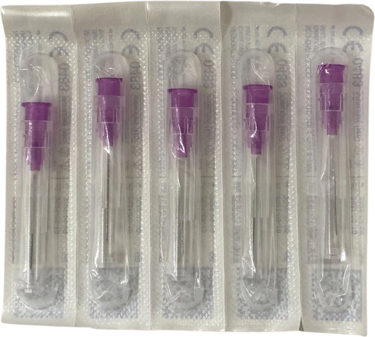 Steriele Naalden- 10 Stuks - Terumo - Gelaat Steriele Naalden - Gerstkorrel - Milia - Comedonen - 0.55 X 25 Mm - Paars 2 Steriele Naalden- 10 Stuks - Terumo - Gelaat Steriele Naalden - Gerstkorrel - Milia - Comedonen - 0.55 X 25 Mm - Paars - Afbeelding 2