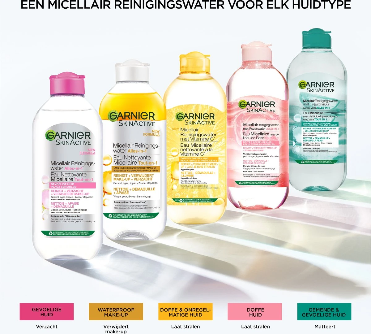 Garnier Skinactive Micellair Reinigingswater Met Rozenwater - 400 Ml 9 Garnier Skinactive Micellair Reinigingswater Met Rozenwater - 400 Ml - Afbeelding 9