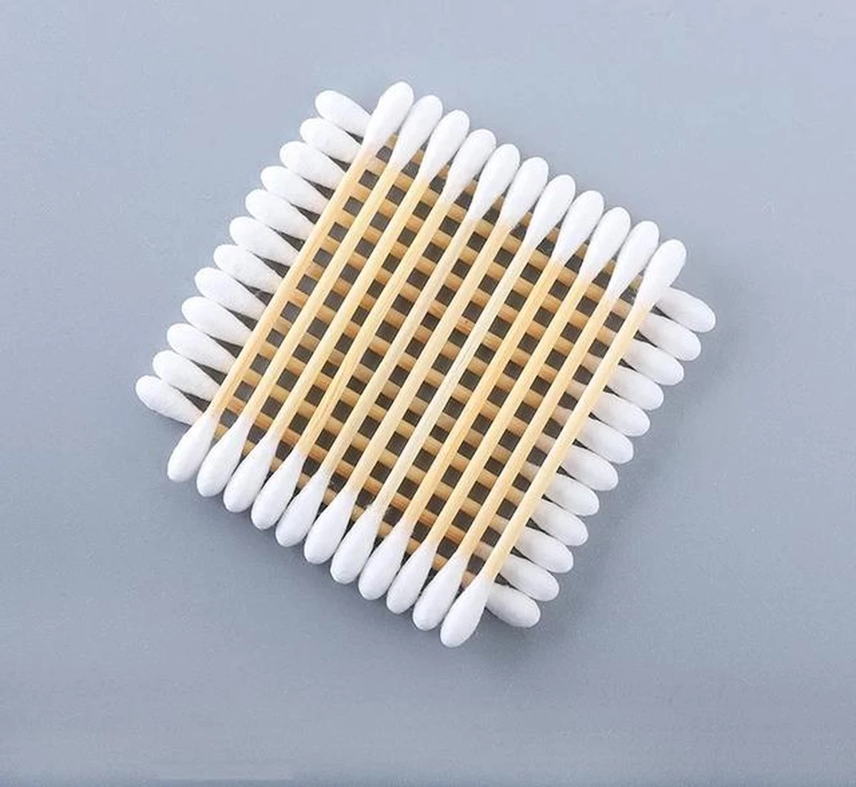 Merkloos Wattenstaafjes Hout - 100 St 5 Merkloos Wattenstaafjes Hout - 100 St - Afbeelding 5