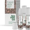 Australian Bodycare Tea Tree Olie Stick - Tea Tree Stick Tegen Onzuiverheden Voor Vlekjes, Puistjes En Een Vette, Acne-gevoelige Huid Met Australische Tea Tree Olie Van Hoge Kwaliteit (goedgekeurd Door Farmaceuten), 3 X 9 Ml.