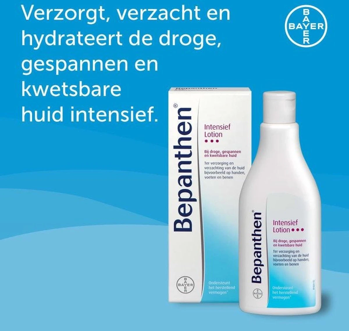 Bepanthen Intensief Lotion - Snel Intrekkend En Hydraterend - Droge, Kwetsbare Huid - 200 Ml 2 Bepanthen Intensief Lotion - Snel Intrekkend En Hydraterend - Droge, Kwetsbare Huid - 200 Ml - Afbeelding 2