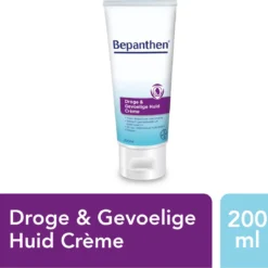 Bepanthen Droge & Gevoelige Huid Creme - Snel Intrekkend En Hydraterend - Met Niacinamide Zonder Parfum - Droge, Gevoelige Huid - 200 Ml -Goedkope Gezicht Zoet Winkel 1200x1141