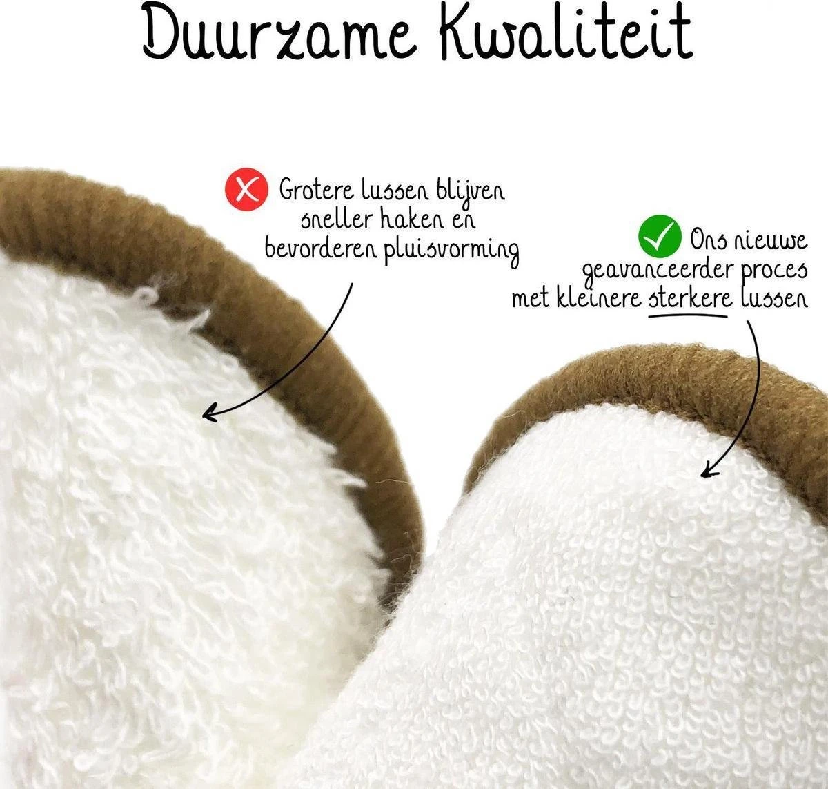 Wasbare Wattenschijfjes 10 Bamboe Wattenschijfjes - Herbruikbare Wattenschijfjes - Make Up Pads Zoogcompressen Zero Waste 4 Wasbare Wattenschijfjes 10 Bamboe Wattenschijfjes - Herbruikbare Wattenschijfjes - Make Up Pads Zoogcompressen Zero Waste - Afbeelding 4