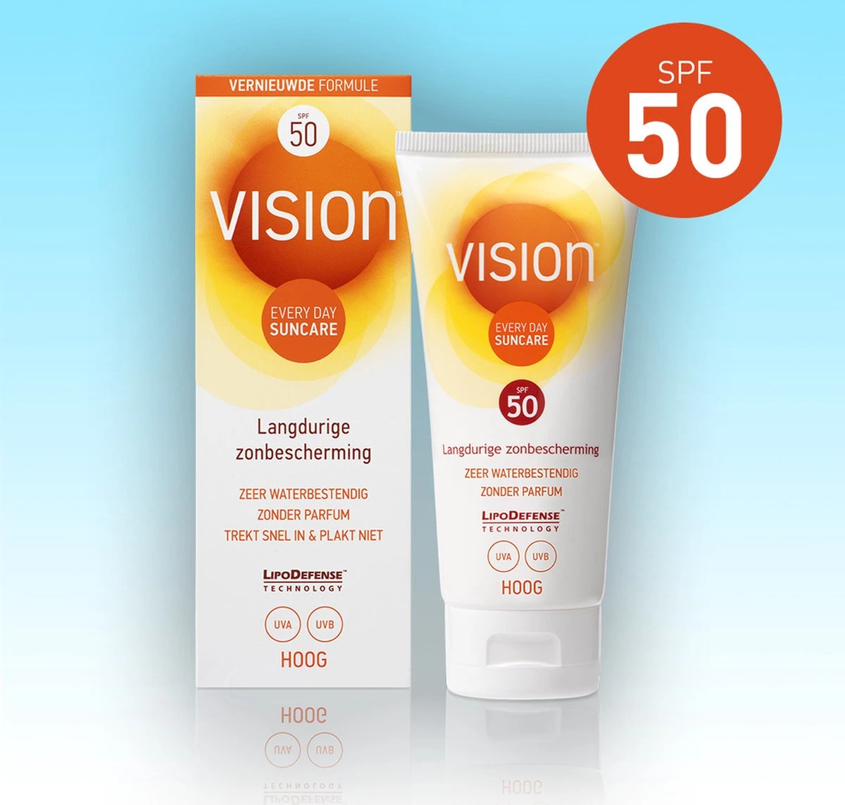 Vision Every Day Sun Protection - Zonnebrand - SPF 50 - 180 Ml 9 Vision Every Day Sun Protection - Zonnebrand - SPF 50 - 180 Ml - Afbeelding 9