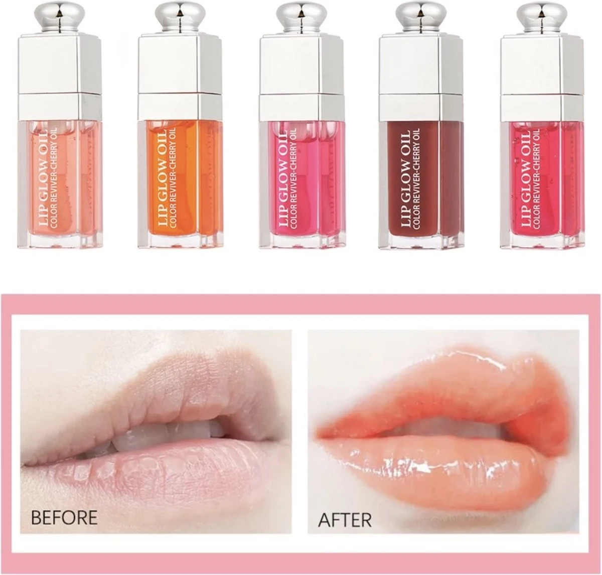 Merkloos Backstage Addict Lip Glow Oil- 012 Rosewood- Winter Lip Oil Soft -Lipolie- Lip Oil - Lip Olie - Soft - Nice- Plumpy Lips 2 Merkloos Backstage Addict Lip Glow Oil- 012 Rosewood- Winter Lip Oil Soft -Lipolie- Lip Oil - Lip Olie - Soft - Nice- Plumpy Lips - Afbeelding 2