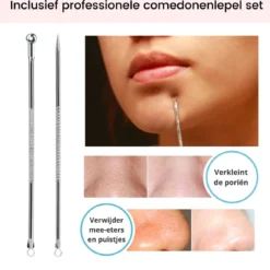 Acne Patches (108x) Met Blackhead Remover Set - Puisten Pleister - Puisten Verwijderaar - 108 Pleisters In 2 Formaten - Mee Eters Verwijderen - Pimple Patch Voor Acneverzorging Met Comedonenlepel Set - Acne Stickers -Goedkope Gezicht Zoet Winkel 1200x1154 1