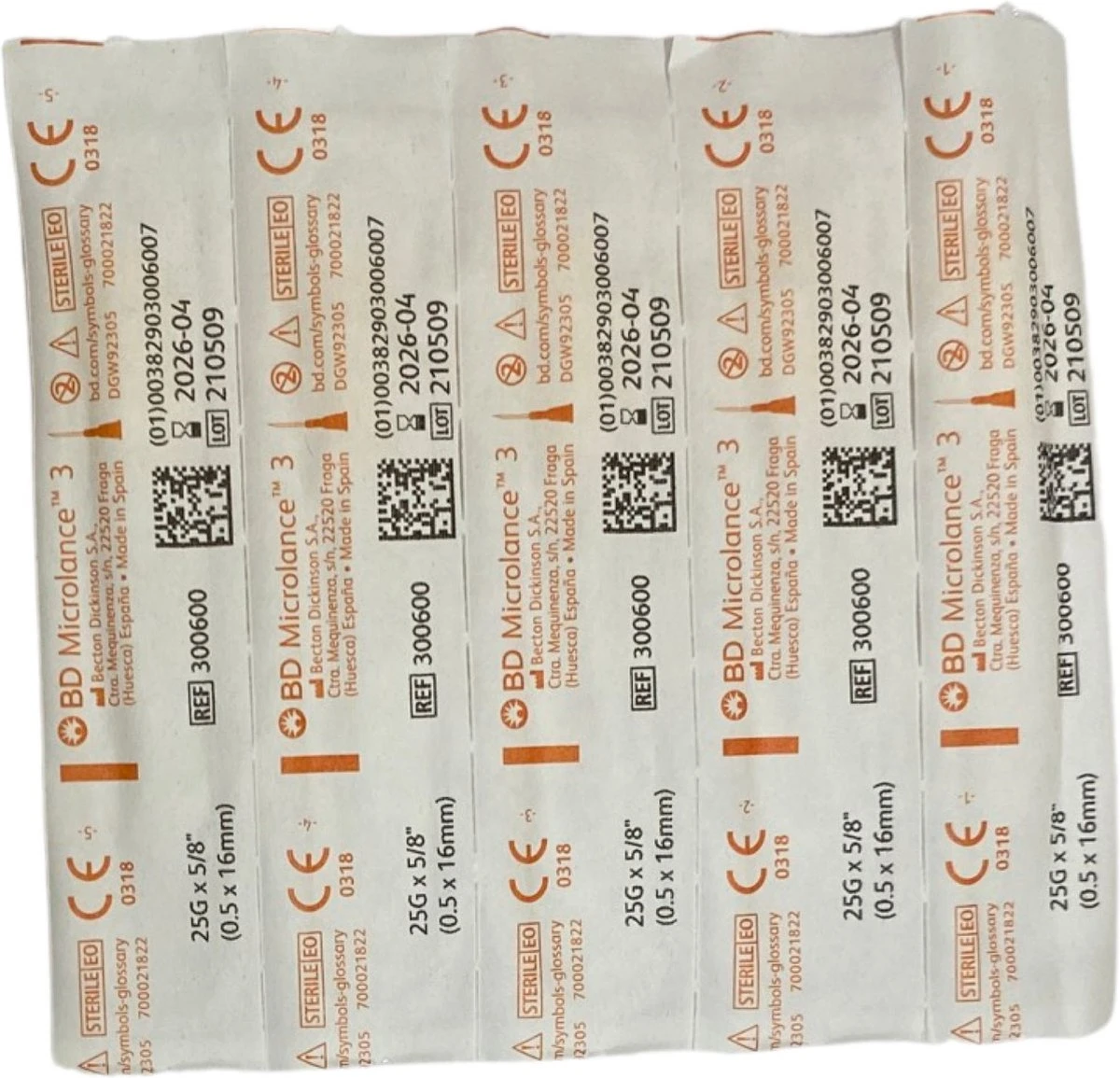 Terumo - Gelaat Steriele Naalden - 25g - 0.5 X 16 Mm - Oranje - Gerstkorrel - Milia - Comedonen - 10 Stuks 5 Terumo - Gelaat Steriele Naalden - 25g - 0.5 X 16 Mm - Oranje - Gerstkorrel - Milia - Comedonen - 10 Stuks - Afbeelding 5