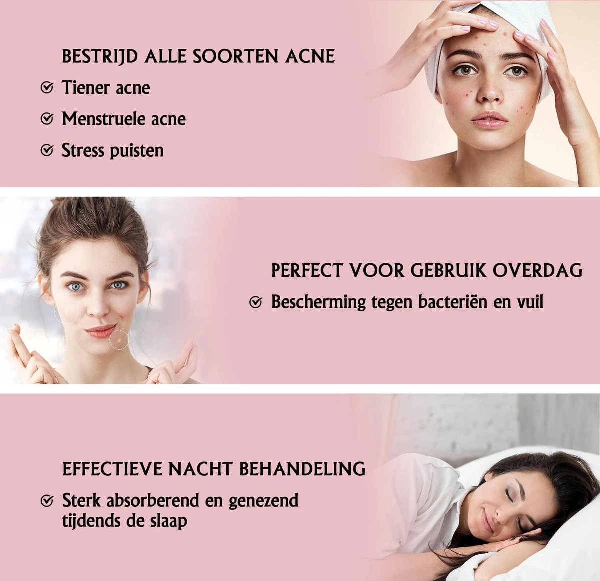 Acne Patches Voor Dag En Nacht - Puisten Verwijderaar - Huidreiniger - 144 Stuks In 2 Formaten - Pukkel Pleister - Pimple Patch Die Onzuiverheden Absorbeert - Acneverzorging 5 Acne Patches Voor Dag En Nacht - Puisten Verwijderaar - Huidreiniger - 144 Stuks In 2 Formaten - Pukkel Pleister - Pimple Patch Die Onzuiverheden Absorbeert - Acneverzorging - Afbeelding 5