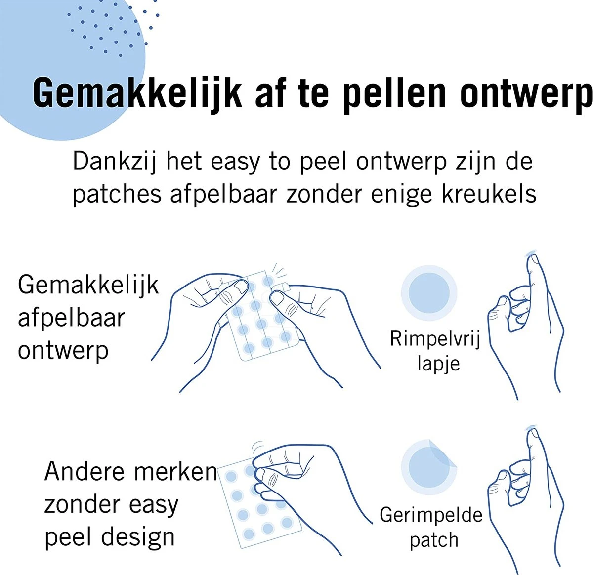 Kascin Puisten Patch Met Hydrocolloide - Acne Pleisters, Pimple Patch - Made In Korea, 39 Stuks, Pleister In Twee Maten: Diameter Van 24 X 12 Mm En 15 X 10 Mm | Puistjes Pleisters 3 Kascin Puisten Patch Met Hydrocolloide - Acne Pleisters, Pimple Patch - Made In Korea, 39 Stuks, Pleister In Twee Maten: Diameter Van 24 X 12 Mm En 15 X 10 Mm | Puistjes Pleisters - Afbeelding 3