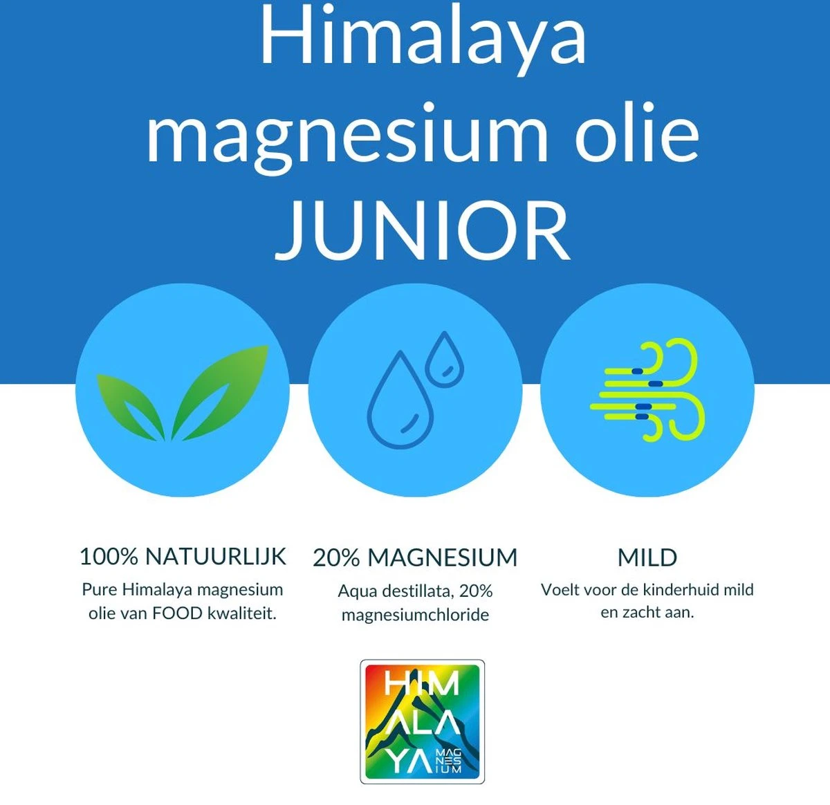 Magnesiumolie JUNIOR Van Himalaya Magnesium | Set Van 2x 200 Ml Magnesium Spray | Magnesium Olie Voor Kinderen 2 Magnesiumolie JUNIOR Van Himalaya Magnesium | Set Van 2x 200 Ml Magnesium Spray | Magnesium Olie Voor Kinderen - Afbeelding 2