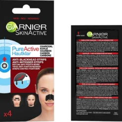 Garnier Skinactive Face SkinActive PureActive Nose Strips Charcoal - 2 X 4 Stuks - Voordeelverpakking 13 Garnier Skinactive Face SkinActive PureActive Nose Strips Charcoal - 2 X 4 Stuks - Voordeelverpakking -Goedkope Gezicht Zoet Winkel 1200x1166