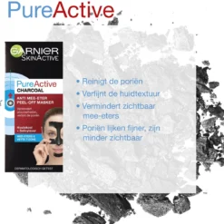 Garnier Skinactive Peel Off Charcoal Gezichtsmasker - Anti Mee-eters - 50 Ml 14 Garnier Skinactive Peel Off Charcoal Gezichtsmasker - Anti Mee-eters - 50 Ml -Goedkope Gezicht Zoet Winkel 1200x1171 1